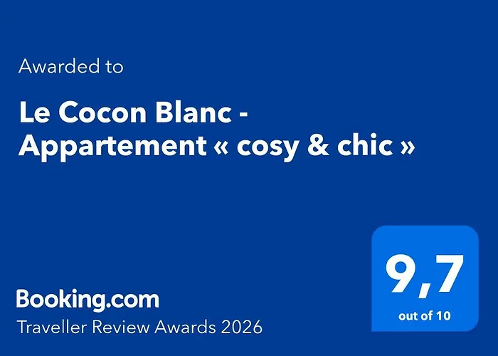 Le Cocon Blanc - « cosy & Chic » Appartement